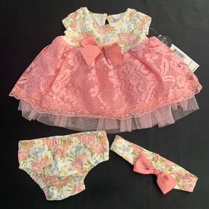 Nicole Miller Baby Three Piece Set